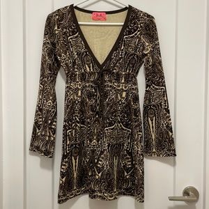 Juicy Couture Stretch Velour Tunic